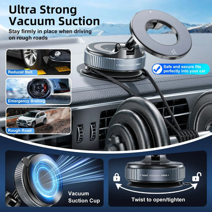 Supporto Auto Magnetico a Ventosa – Universale 360°